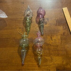 Blown Glass Ornaments